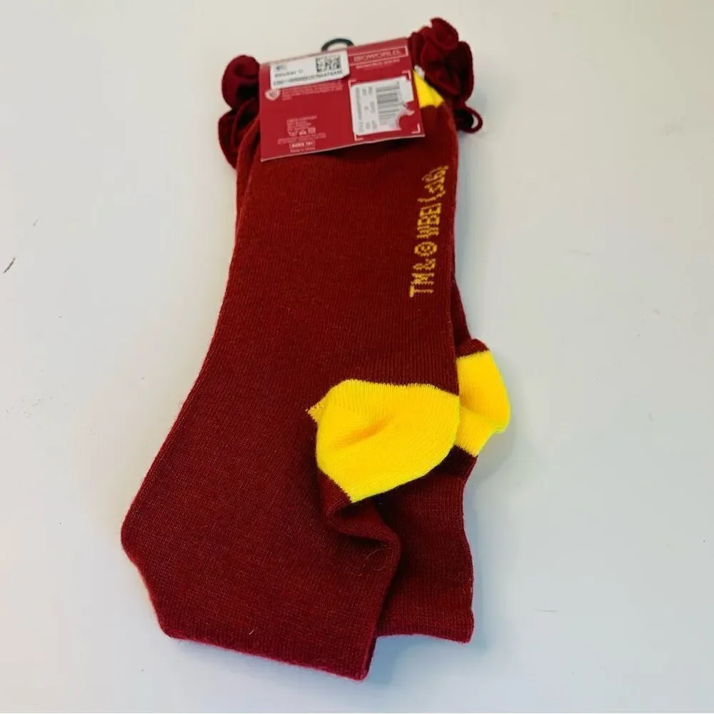 Harry Potter Knee High Gryffindor Socks NWT‎